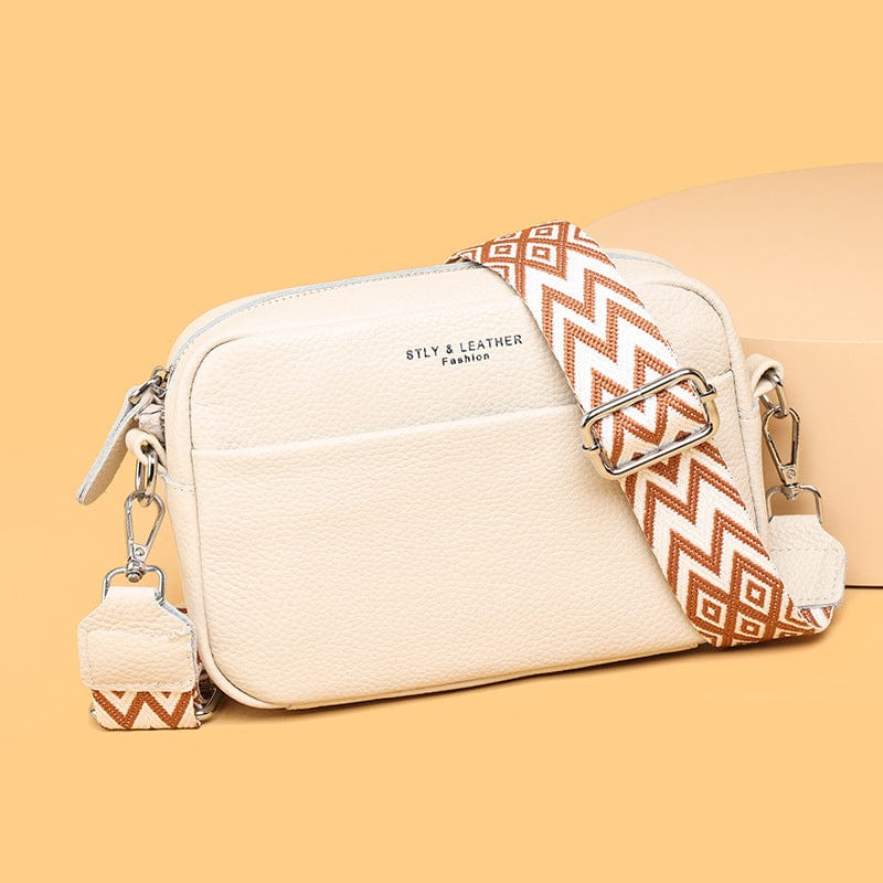 Celvera Luxe Crossbody Tas met Bohemian Schouderband