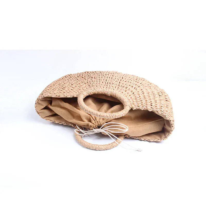 Celvera Tas Dames - Strandtas met Ronde Hengsels en Open Silhouet | Zomer