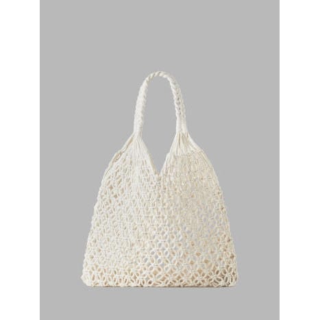 Celvera Tas Dames - Open Gehaakte Shopper met Dubbele Tophandvatten | Casual