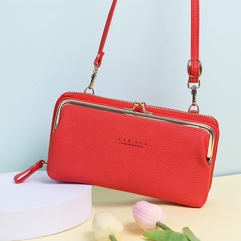 Celvera Trendy Crossbody Mobiele Tas – Ruim, Stijlvol en Veilig Sluitmechanisme