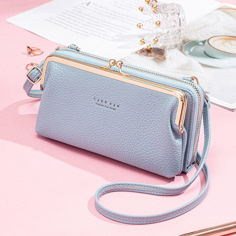 Celvera Trendy Crossbody Mobiele Tas – Ruim, Stijlvol en Veilig Sluitmechanisme