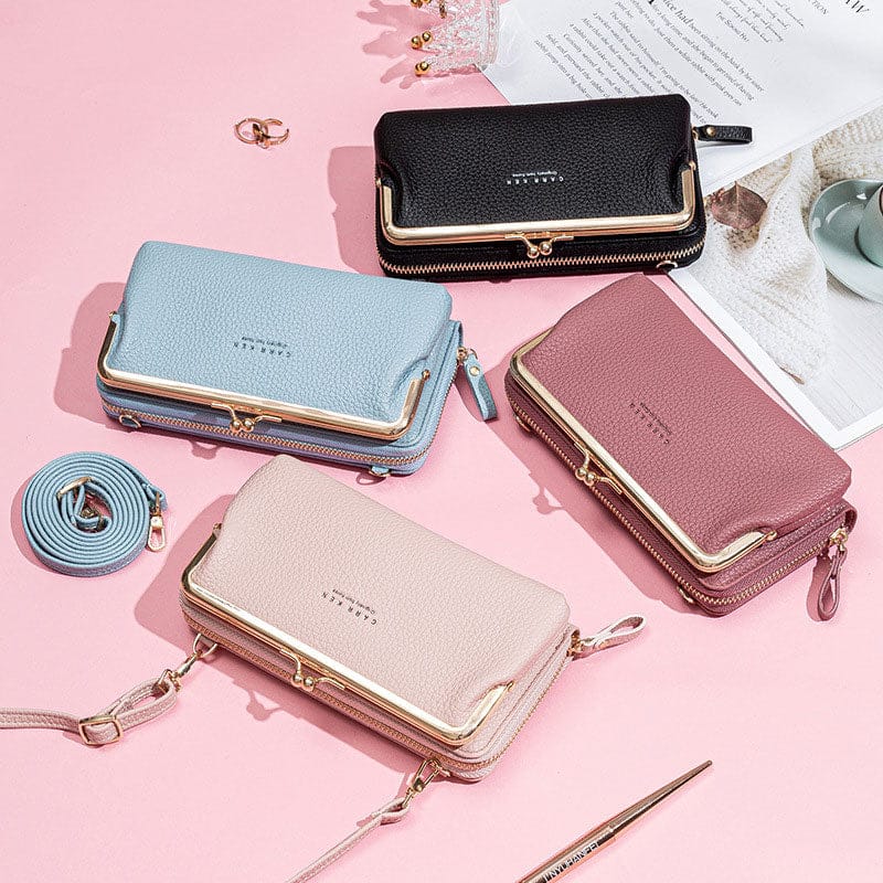 Celvera Trendy Crossbody Mobiele Tas – Ruim, Stijlvol en Veilig Sluitmechanisme