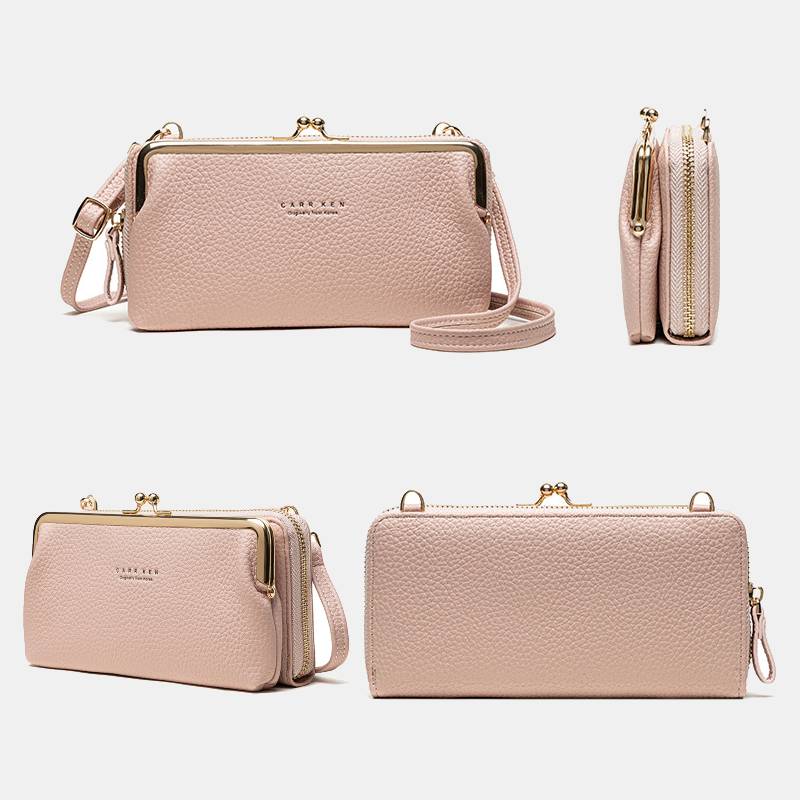 Celvera Trendy Crossbody Mobiele Tas – Ruim, Stijlvol en Veilig Sluitmechanisme