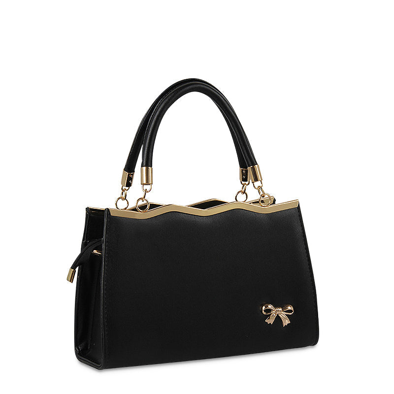 Chique Handtas met Strik – Elegante Dames Tas voor Elke Gelegenheid