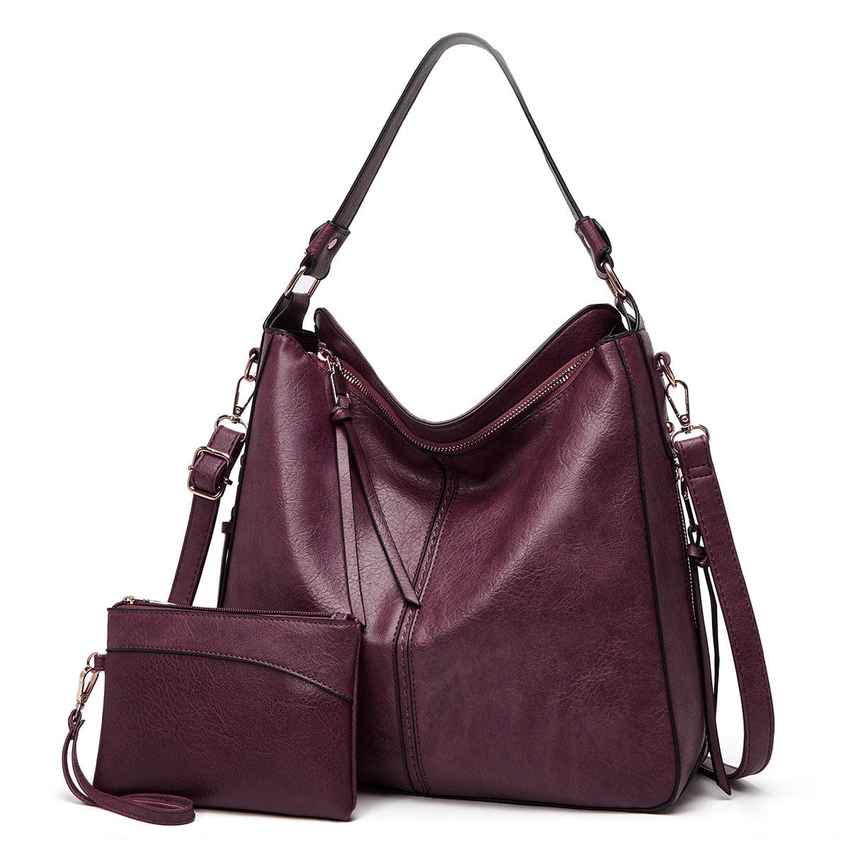 Celvera Premium Hobo Handtas - Inclusief gratis portemonnee