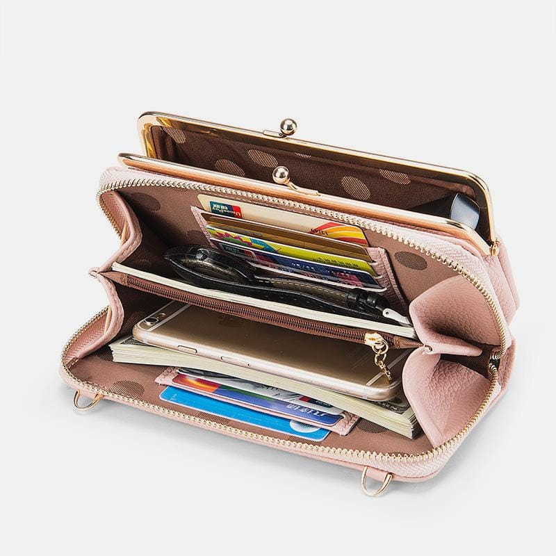 Celvera Trendy Crossbody Mobiele Tas – Ruim, Stijlvol en Veilig Sluitmechanisme
