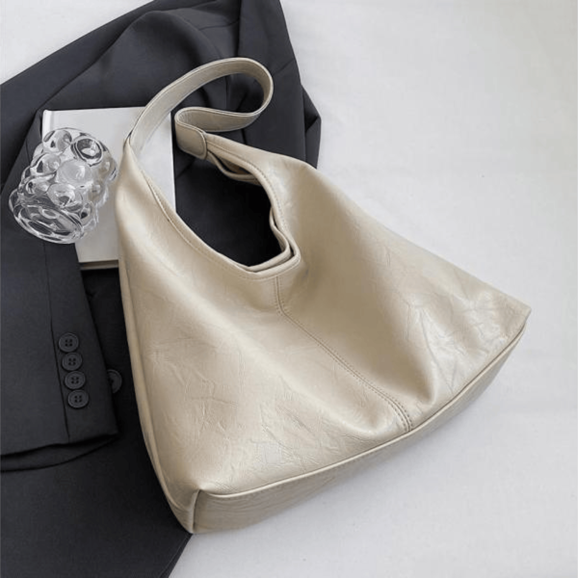 Celvera Tas Dames - Ruime Hobo met Enkele Schouderband | Klassiek Casual