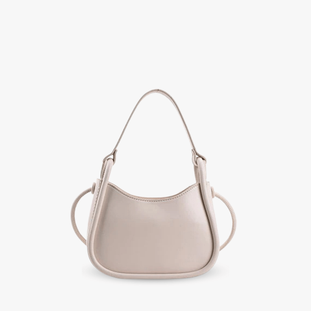 Celvera Tas Dames - Klein Halvemaanvormig Model met Knoopdetail | Casual