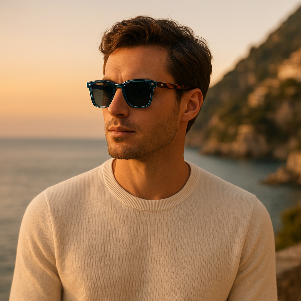 Stijlvolle Zonnebril | Vierkant Frame | UV Bescherming & Premium Look