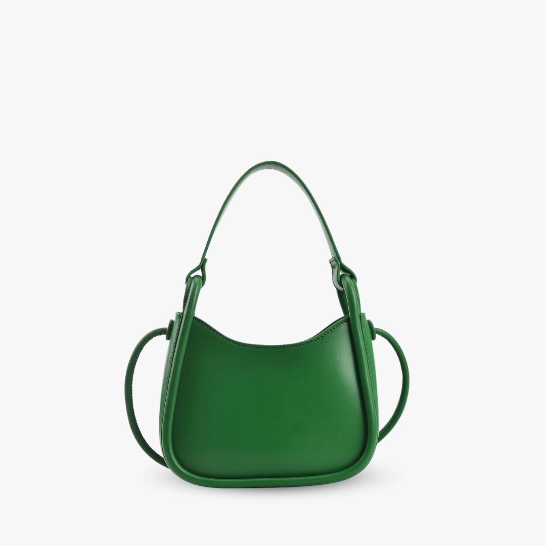 Celvera Tas Dames - Klein Halvemaanvormig Model met Knoopdetail | Casual