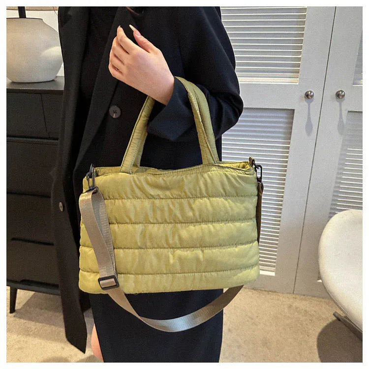 Celvera Tas Dames - Lichtgewicht Tote Bag met Zijvakken en Dubbele Hengsels