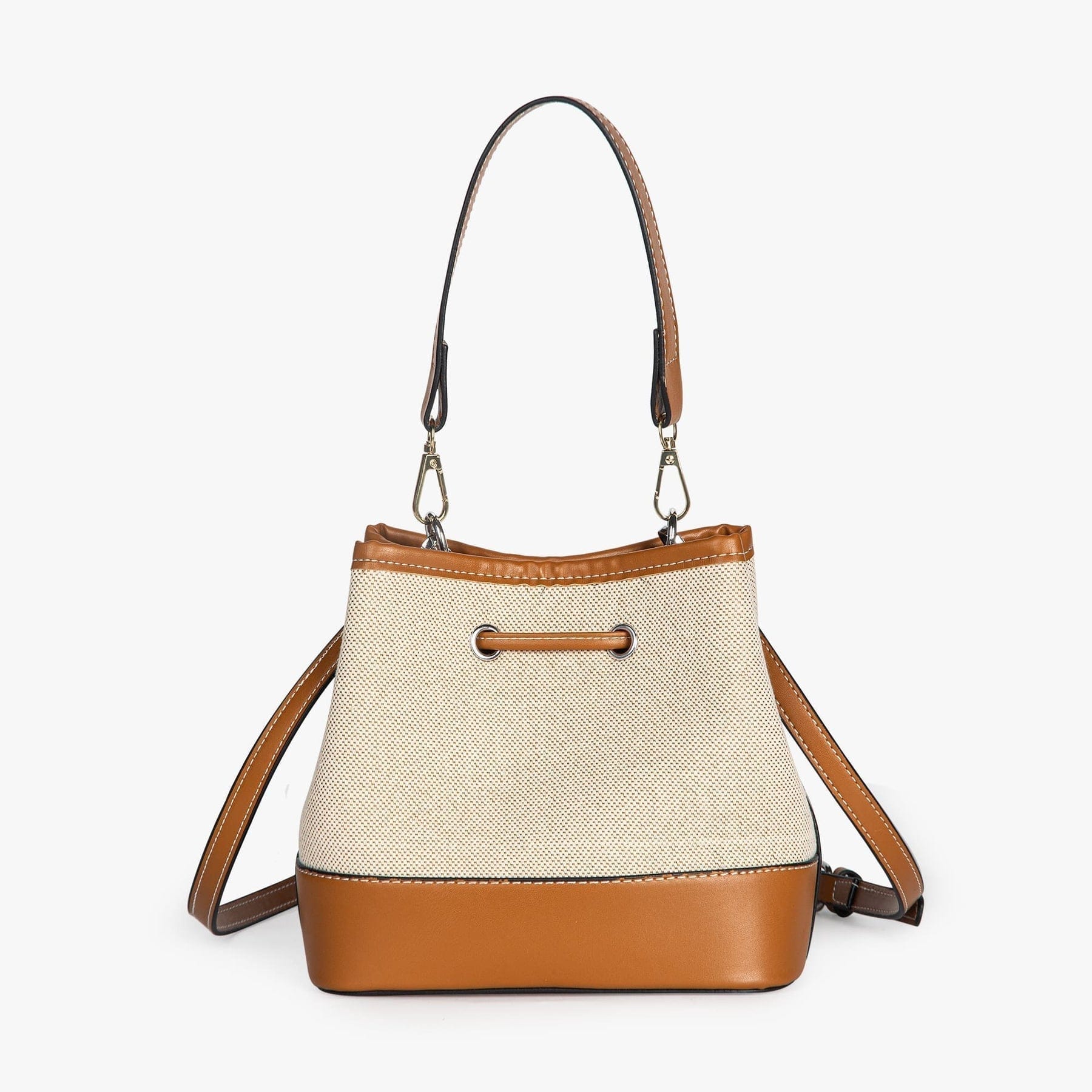 Celvera Tas Dames - Bucket Bag met Trekkoord en Afneembare Crossbodyband | Chique