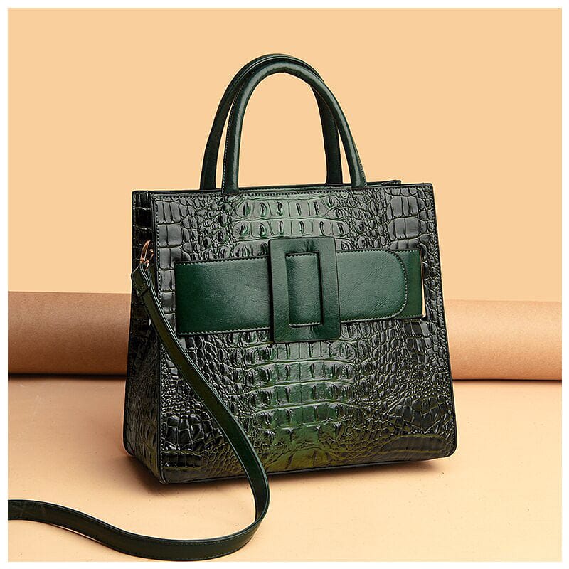 Celvera Designer Handtas in Croco Stijl – Chique en Praktisch voor Vrouwen