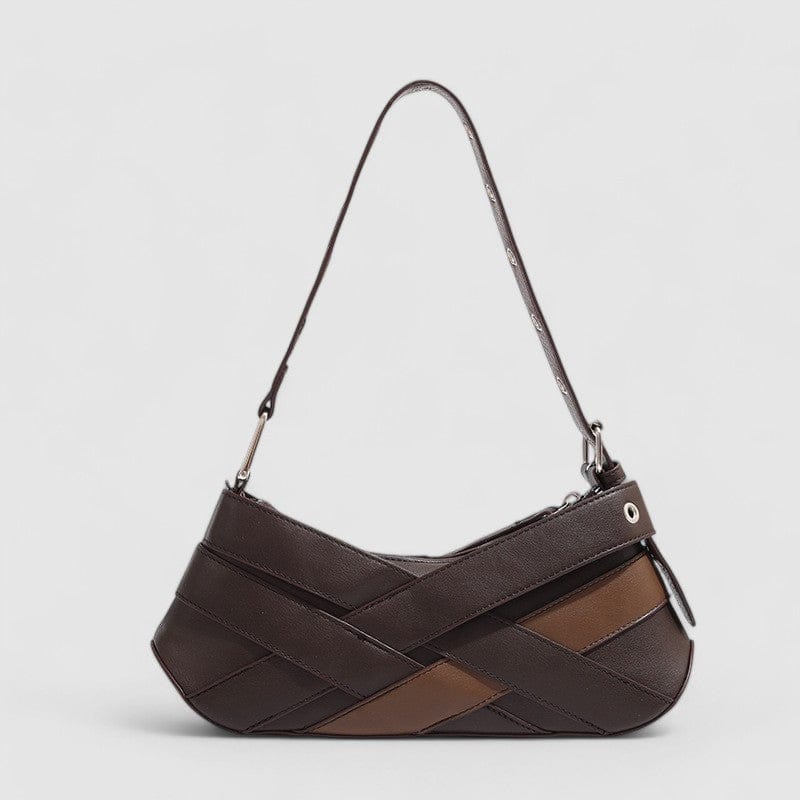Celvera Edgy schoudertas met gespdetails