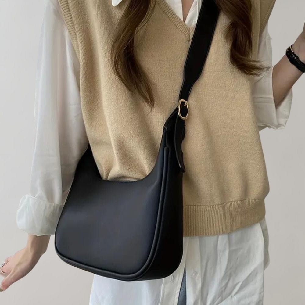 Celvera Tas Dames - Strakke Mini Hobo met Verstelbare Schouderband | Minimalistisch
