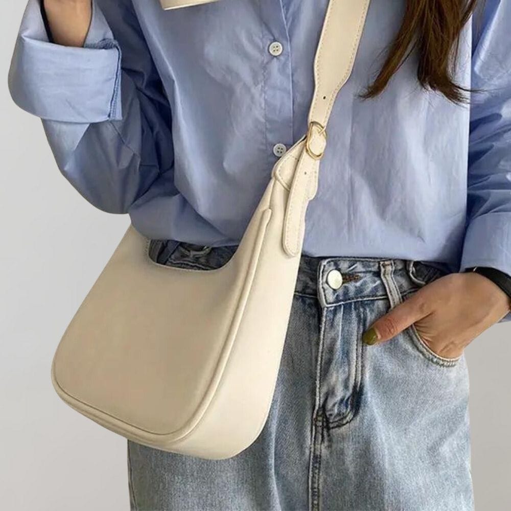 Celvera Tas Dames - Strakke Mini Hobo met Verstelbare Schouderband | Minimalistisch