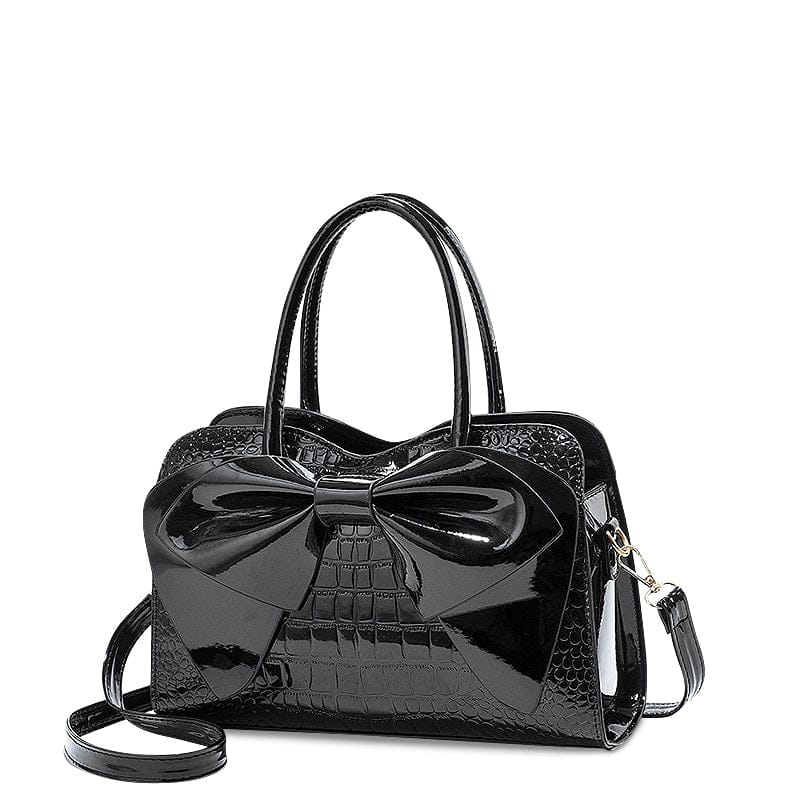 Celvera Trendy dames handtas met grote strik – Modieuze en stijlvolle look