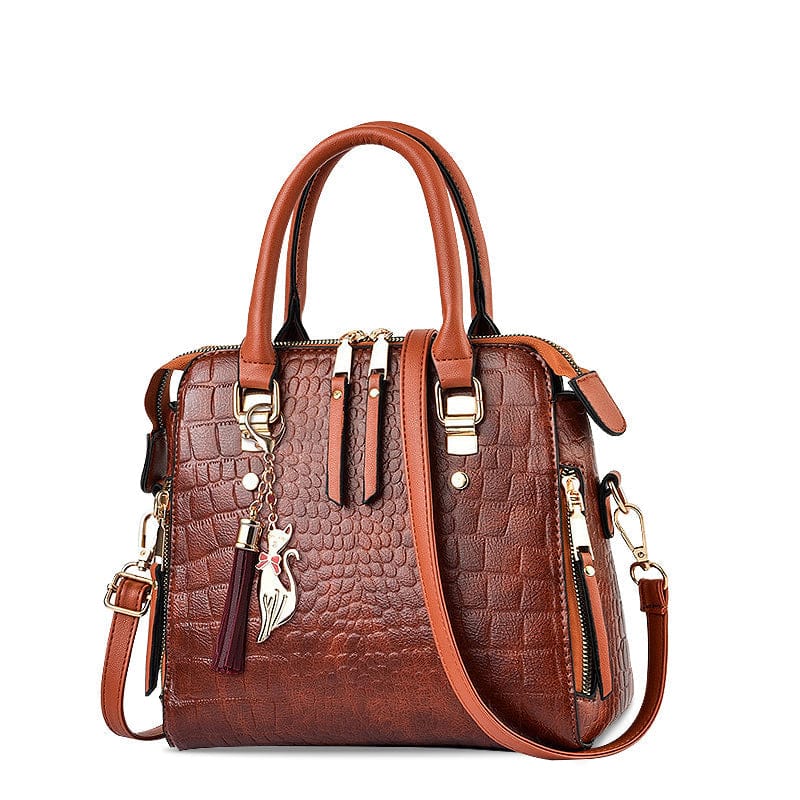 Celvera Designer Stijl Crocoprint Tas voor Vrouwen – Chic & Functioneel