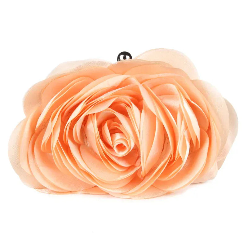 Celvera Tas Dames - Avondtasje met Bloem en Ketting | Elegant