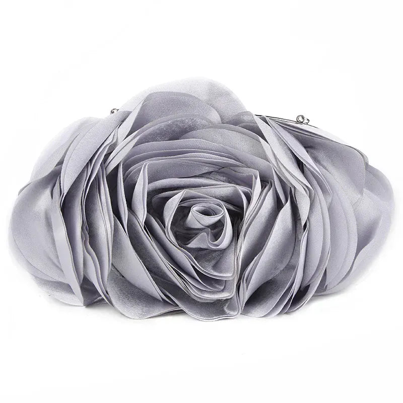 Celvera Tas Dames - Avondtasje met Bloem en Ketting | Elegant
