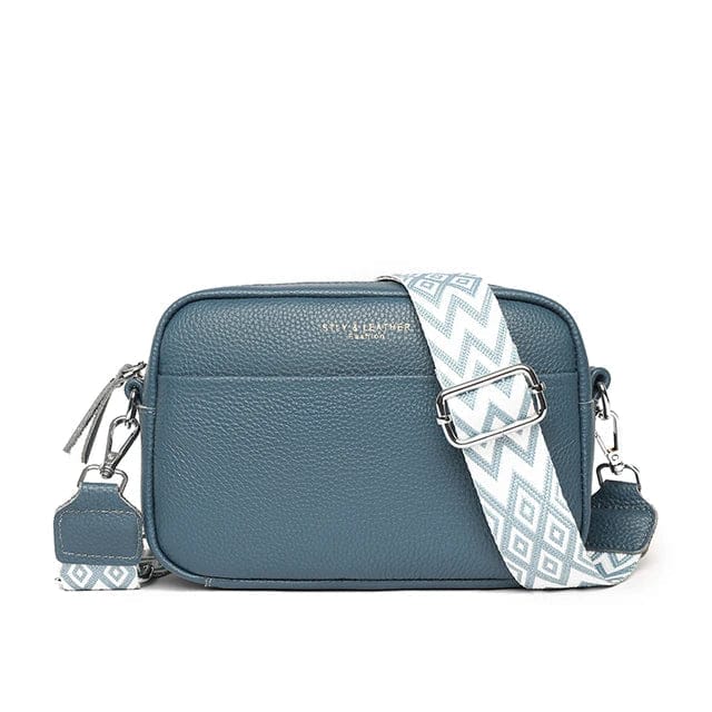 Celvera Trendy Crossbody Tas met Grafische Schouderband