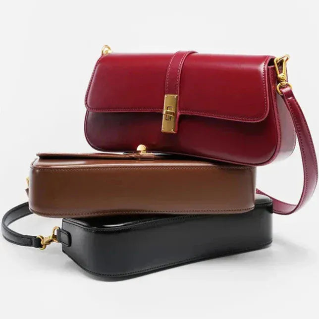 Celvera Crossbody tas met Gouden Details