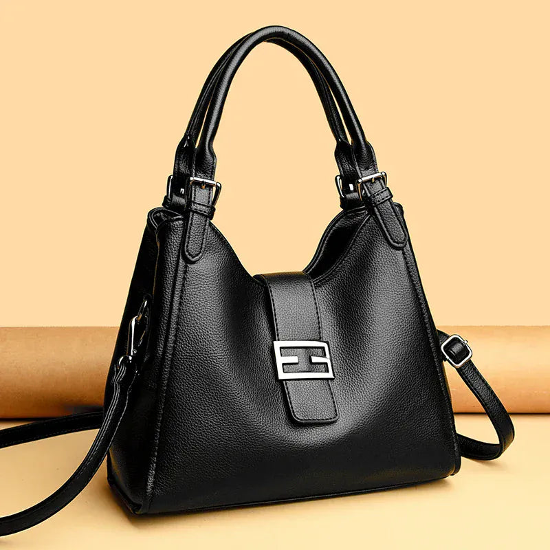 Celvera Tas Dames - Groot Model met Schouderriem en Dubbel Handvat | Chic