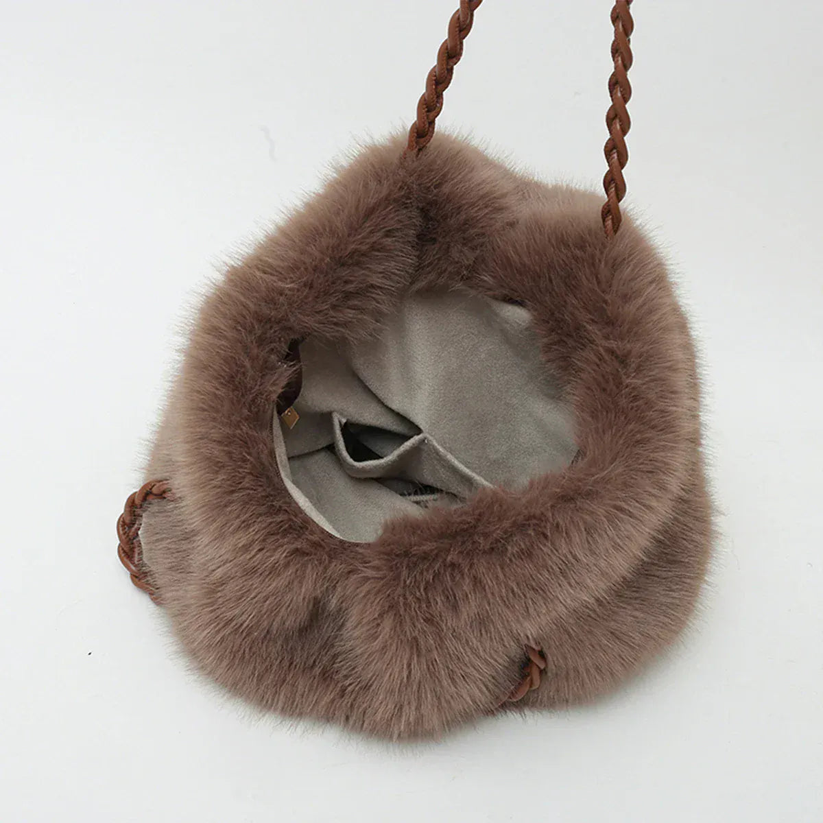 Celvera Luxe Fluffy Handtas | Dames Schoudertas | Zacht & Stijlvol