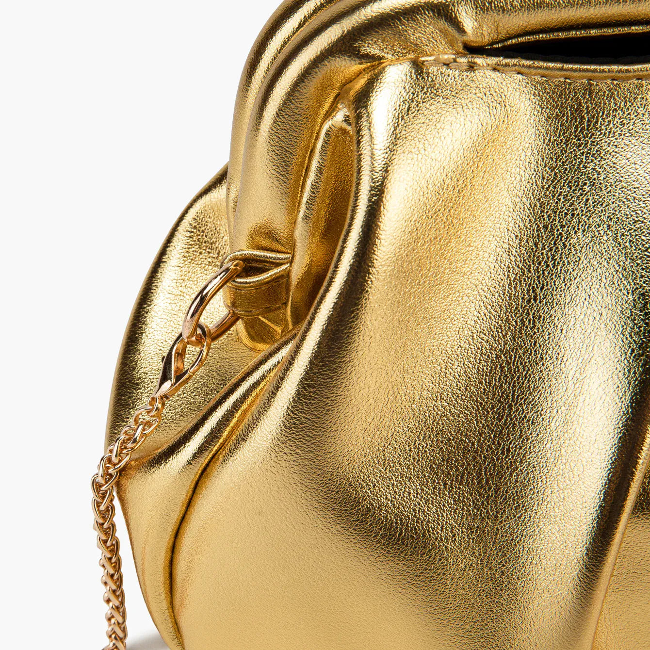 Celvera Handtas Dames - Geplooide Avondtas met Ketting | Glamour