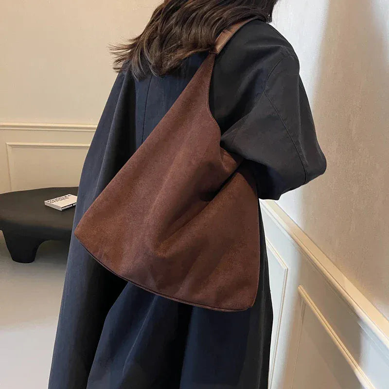 Celvera Tas Dames - Grote Zachte Hobo Bag met Enkele Schouderband | Casual