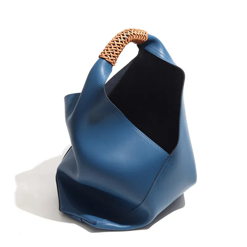 Celvera Tas Dames - Soepele Hobo Tas met Gevlochten Handvat | Casual