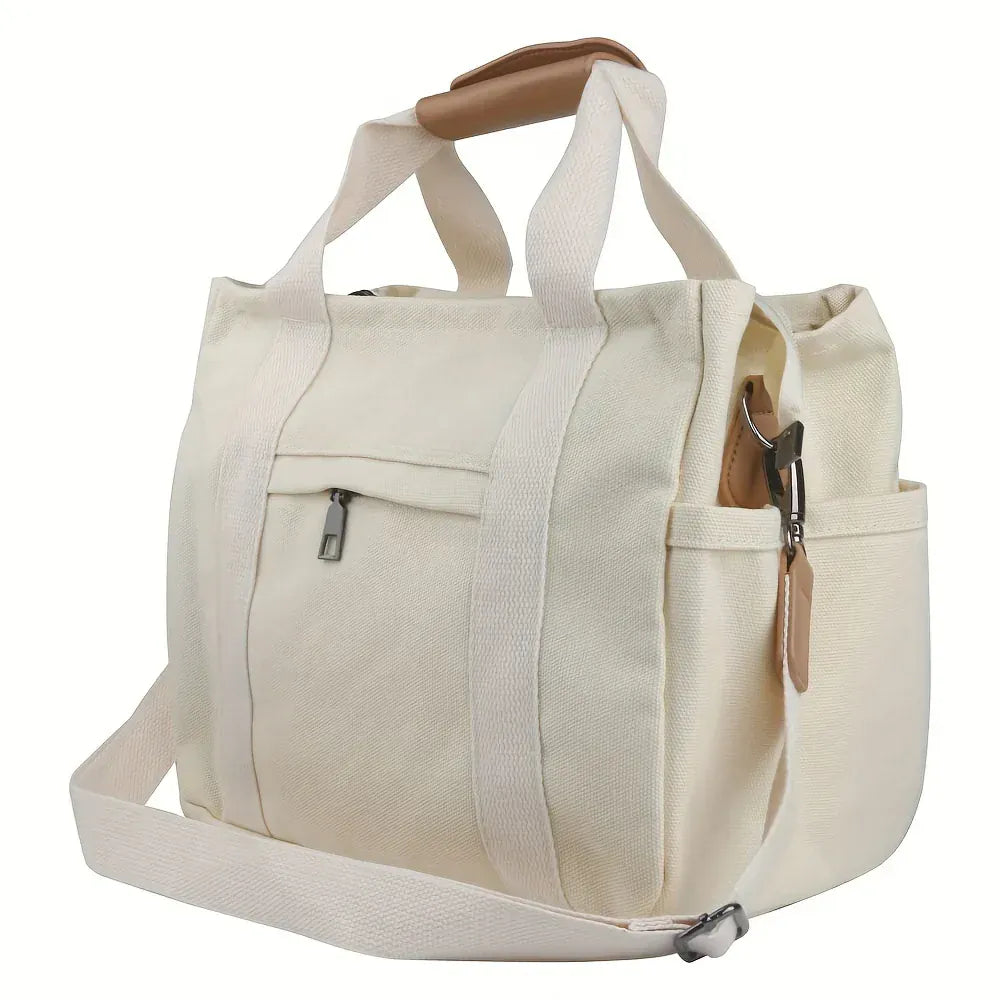 Celvera Tas Dames - Grote Tote Bag met Schouderriem en Zijvakken | Casual