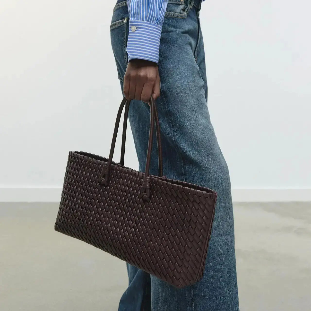 Celvera Elegante Gevlochten Tas | Tijdloze Dames Handtas