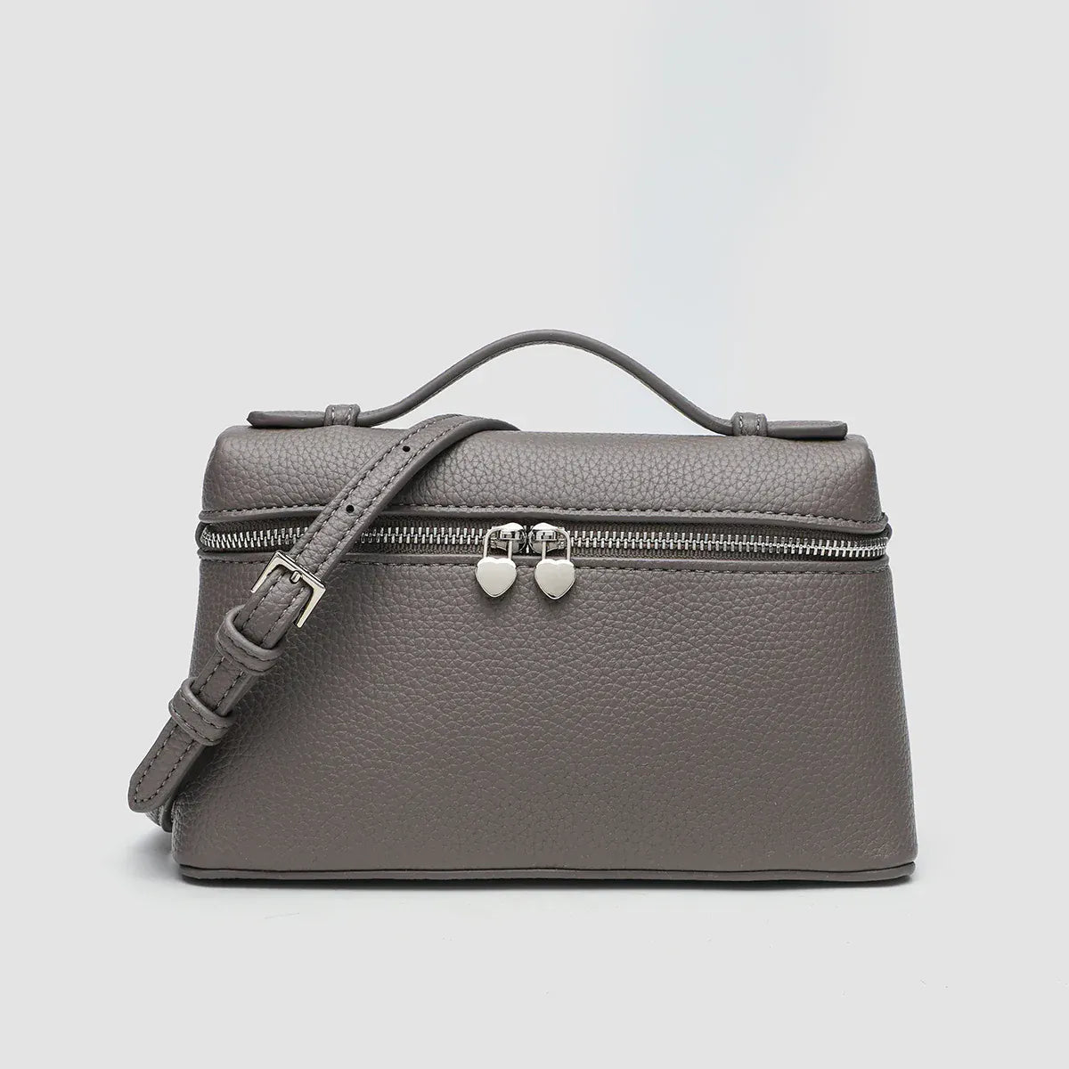 Celvera Tas Dames - Rechthoekige Crossbody met Dubbele Rits | Klassiek