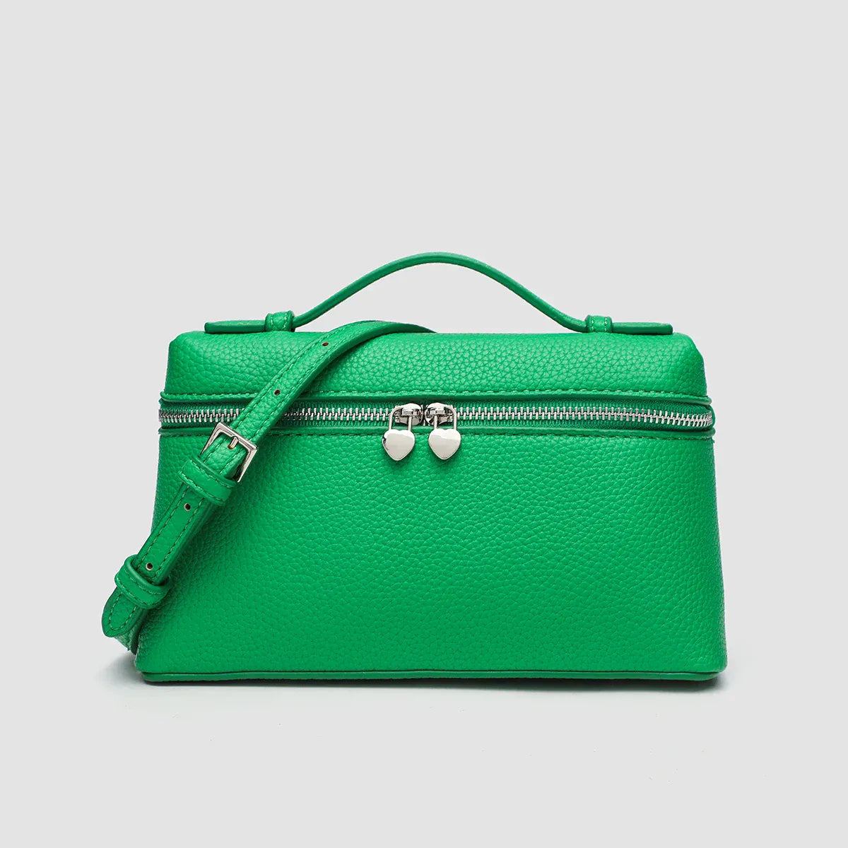 Celvera Tas Dames - Rechthoekige Crossbody met Dubbele Rits | Klassiek