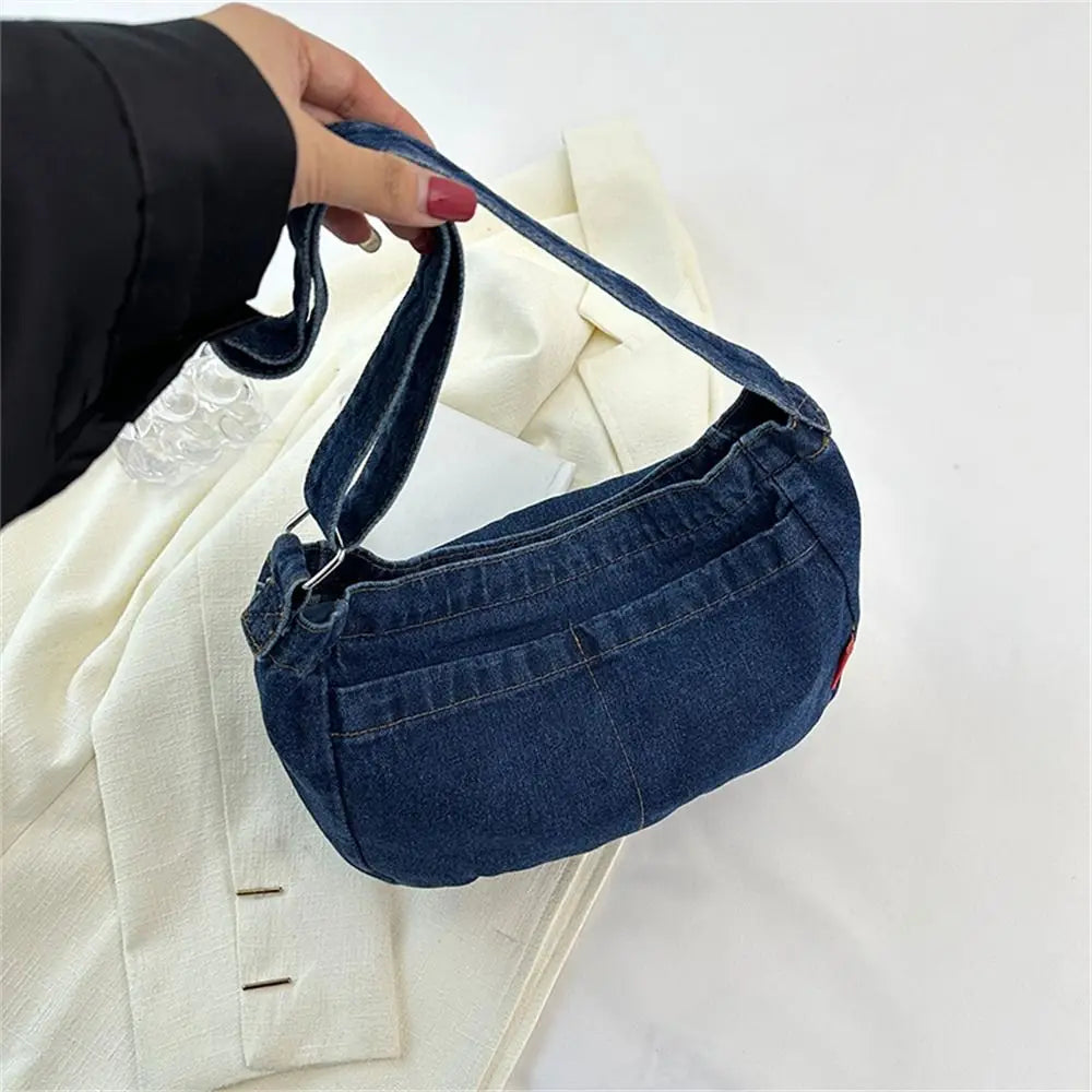Celvera Tas Dames - Casual Schoudertas met Voorvak en Rood Label | Trendy