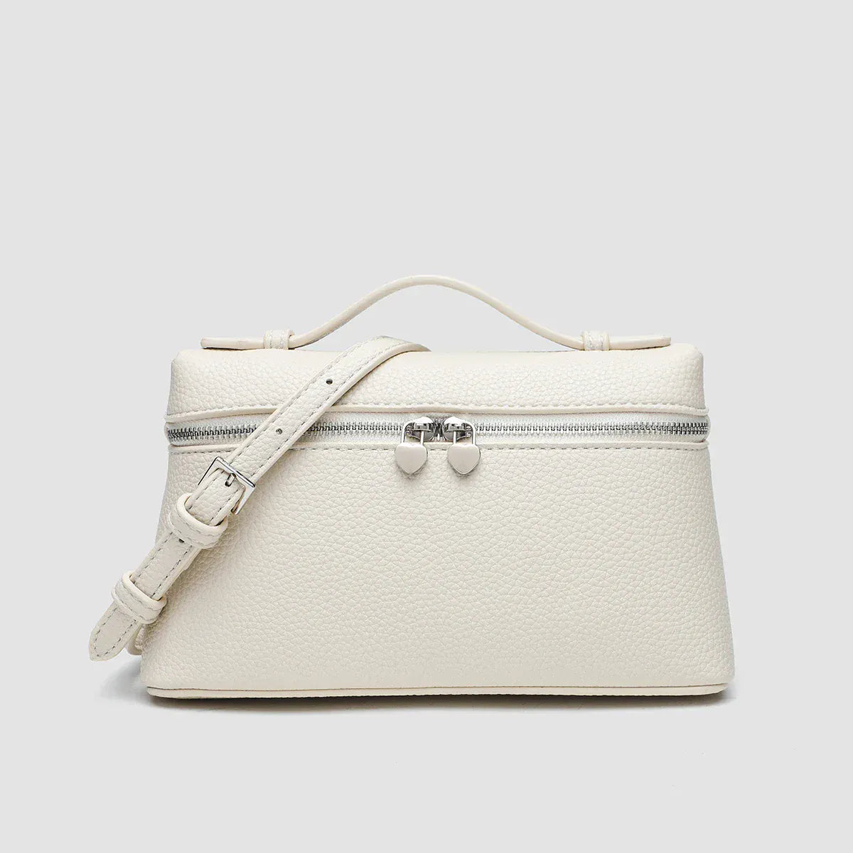 Celvera Tas Dames - Rechthoekige Crossbody met Dubbele Rits | Klassiek