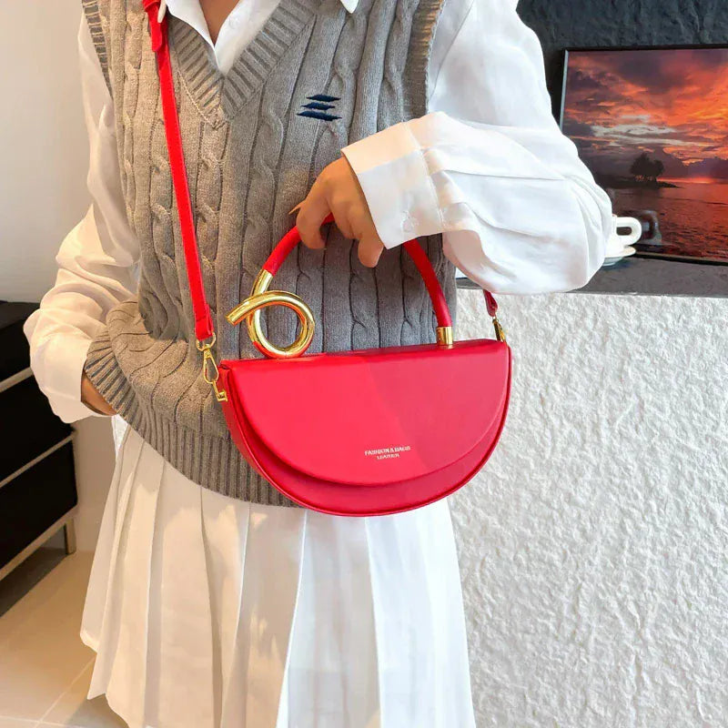 Celvera Stijlvolle Halve Maan Tas | Trendy Dames Handtas
