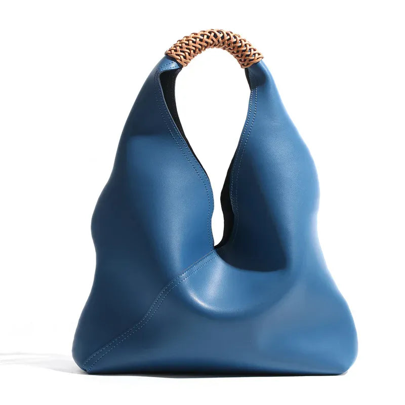 Celvera Tas Dames - Soepele Hobo Tas met Gevlochten Handvat | Casual