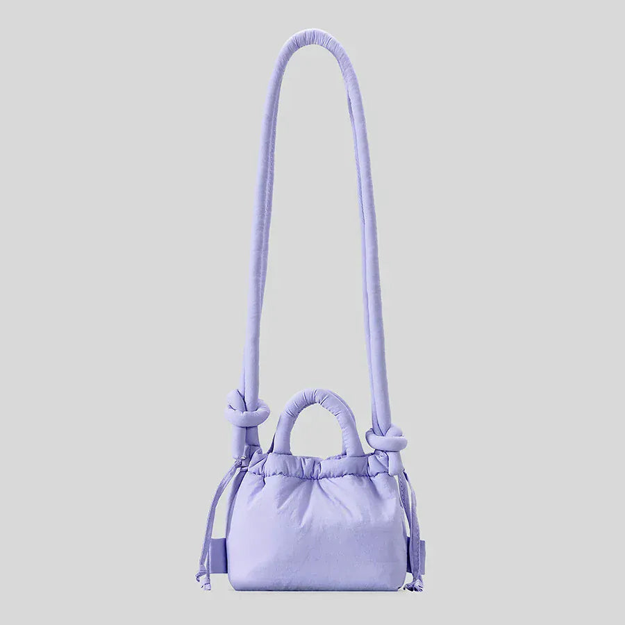 Celvera Tas Dames - Mini Handtas met Geknoopt Handvat en Trekkoord | Casual
