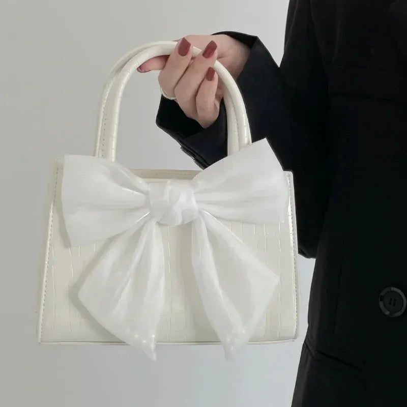 Celvera Tas Dames - Compacte Handtas met Oversized Strik | Chique
