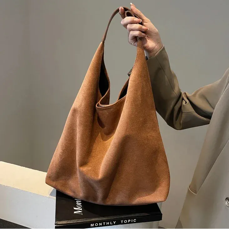 Celvera Tas Dames - Grote Zachte Hobo Bag met Enkele Schouderband | Casual