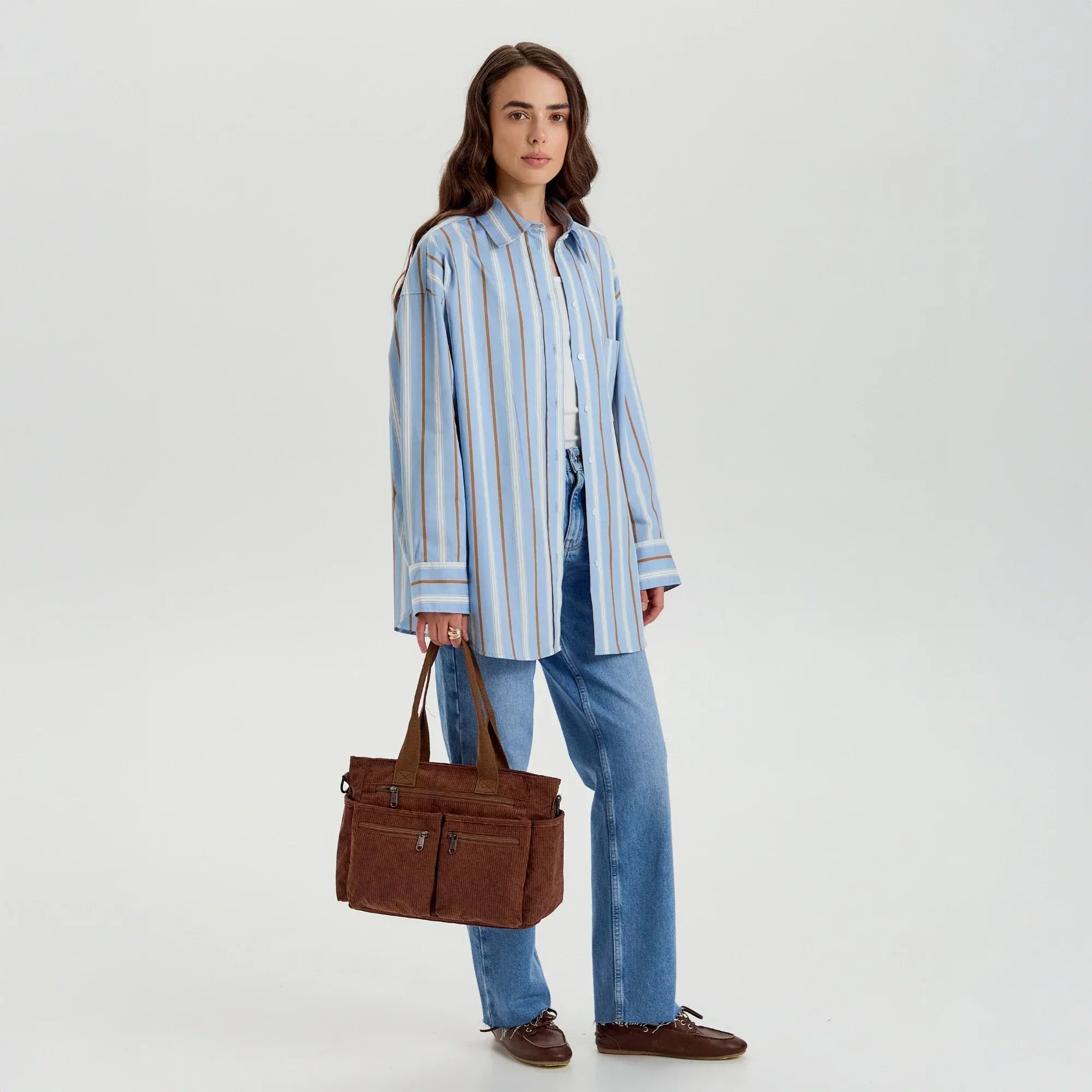 Celvera Crossbody Tas Dames | Corduroy | Ruim & Praktisch Design