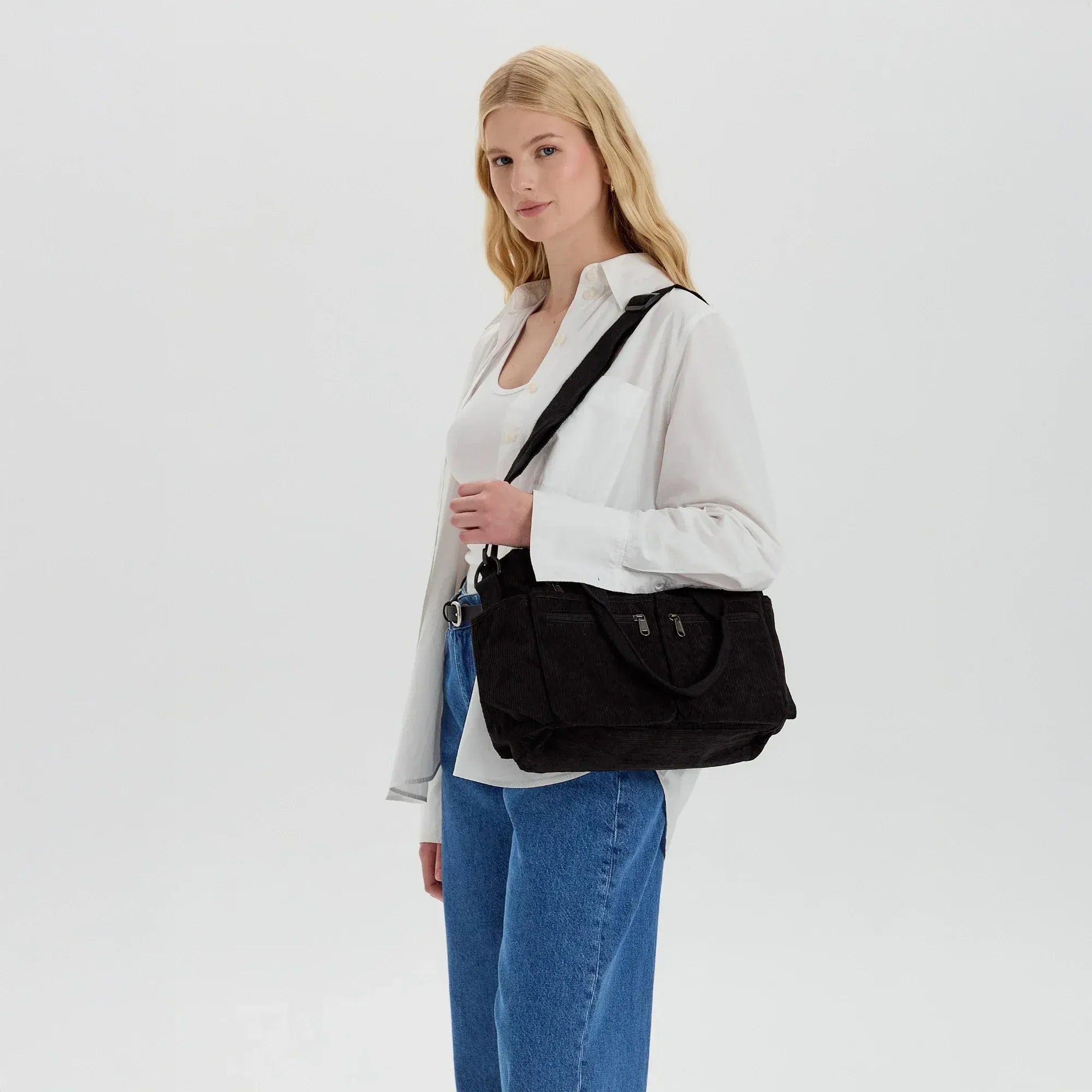 Celvera Crossbody Tas Dames | Corduroy | Ruim & Praktisch Design