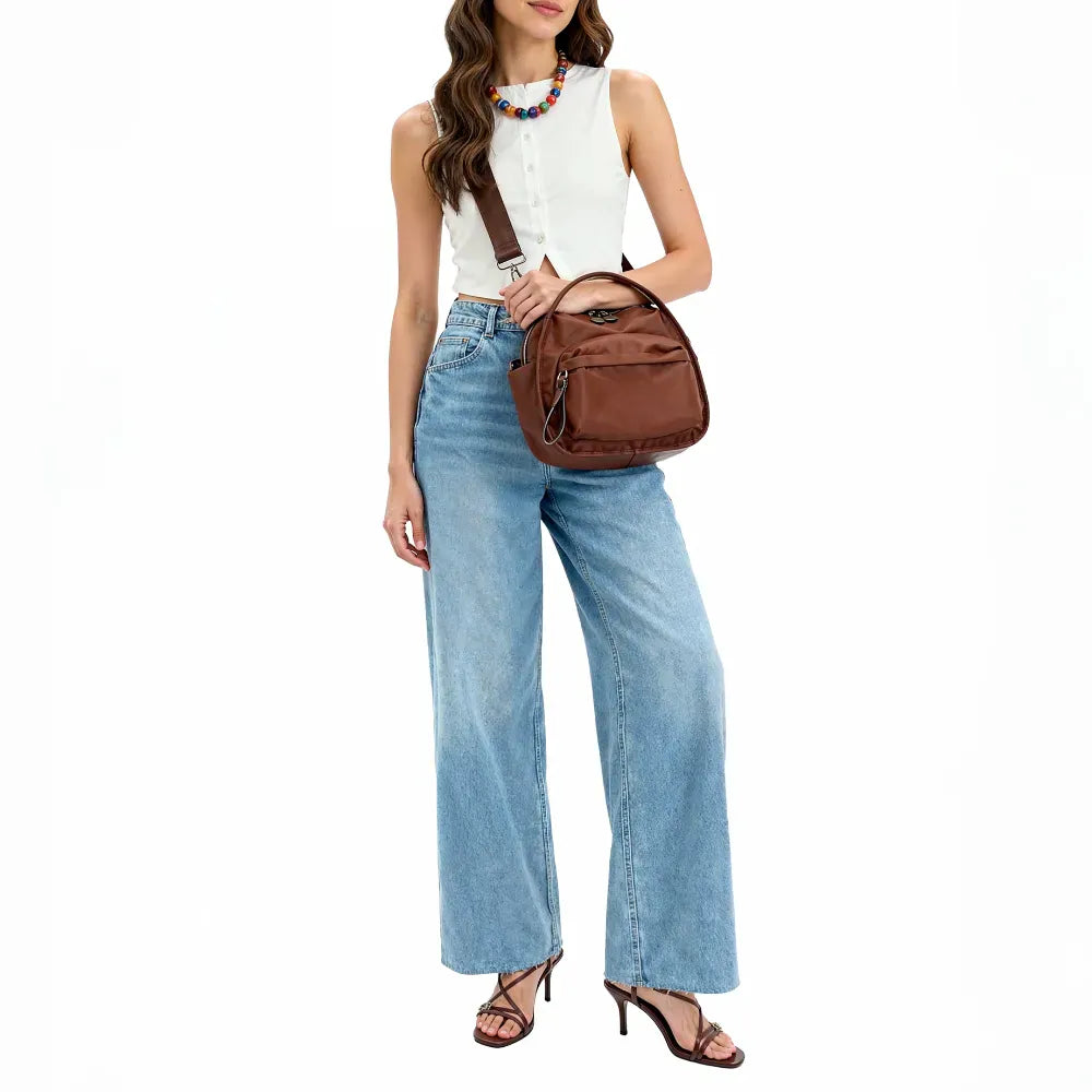 Celvera Luxe Crossbody Tas | Nylon | Verstelbare Band & Veel Opbergruimte