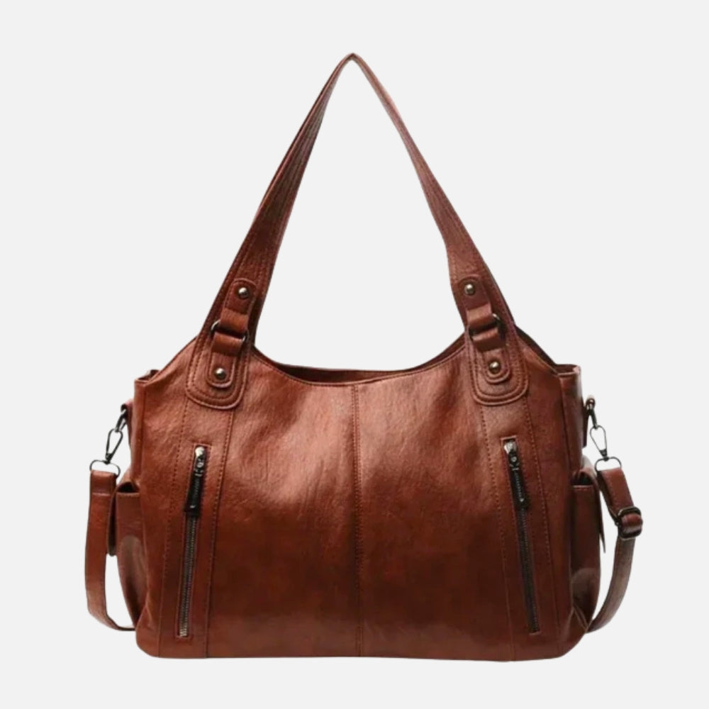 Elegante Dames Handtas van Kunstleer met Veel Opbergruimte