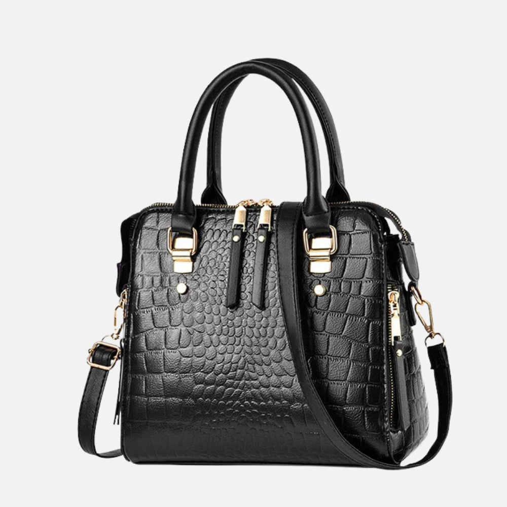 Designer Stijl Crocoprint Tas voor Vrouwen – Chic & Functioneel