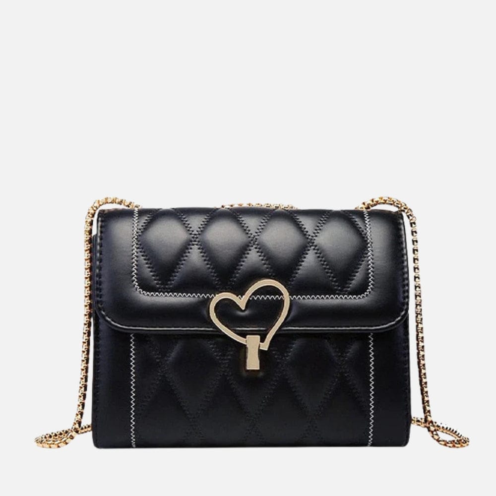 Celvera Trendy Crossbody Handtas met Hart Detail – Compact & Chic