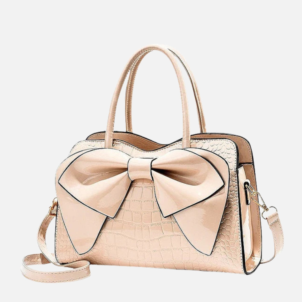 Trendy dames handtas met grote strik – Modieuze en stijlvolle look