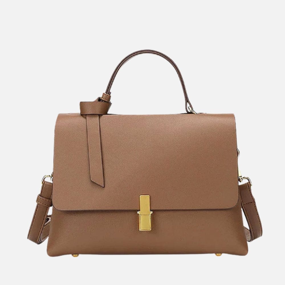 Celvera Elegant & Tijdloos - Luxe Handtas met Gouden Sluiting